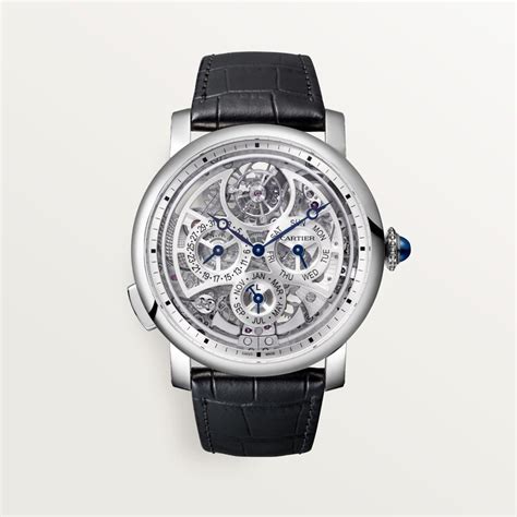 Rotonde de Cartier Grande Complication Skeleton watch 